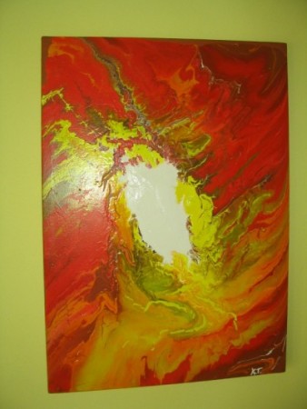 Abstrakcia 70x50....PREDANÝ